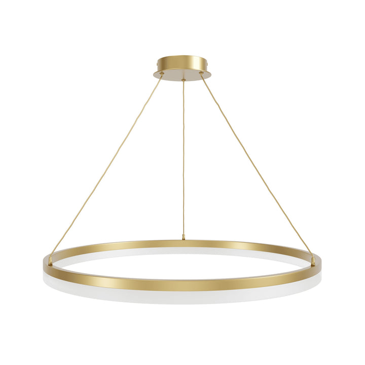 Circa Ring LED Pendant in Gold by Avenue Lighting