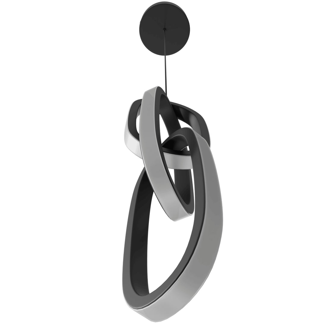 Circa 3-Ring LED Pendant by Avenue Lighting - view 3