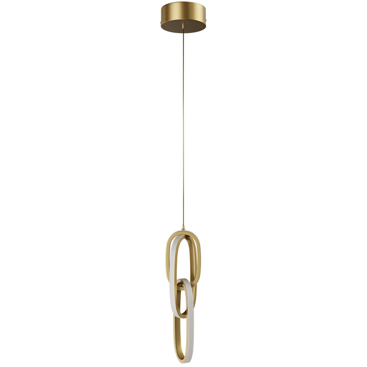 Circa 3-Ring LED Pendant in Gold by Avenue Lighting