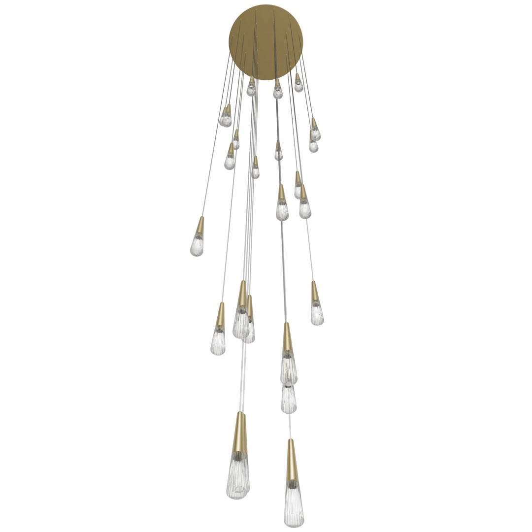 Encino Cone Shape Chandelier by Avenue Lighting - view 15