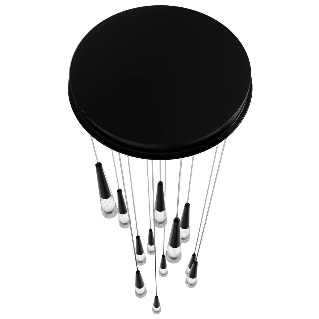 Encino Cone Shape Chandelier by Avenue Lighting - view 13