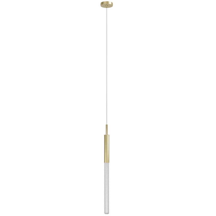 Main Street Pendant in Brushed Brass/Boa by Avenue Lighting