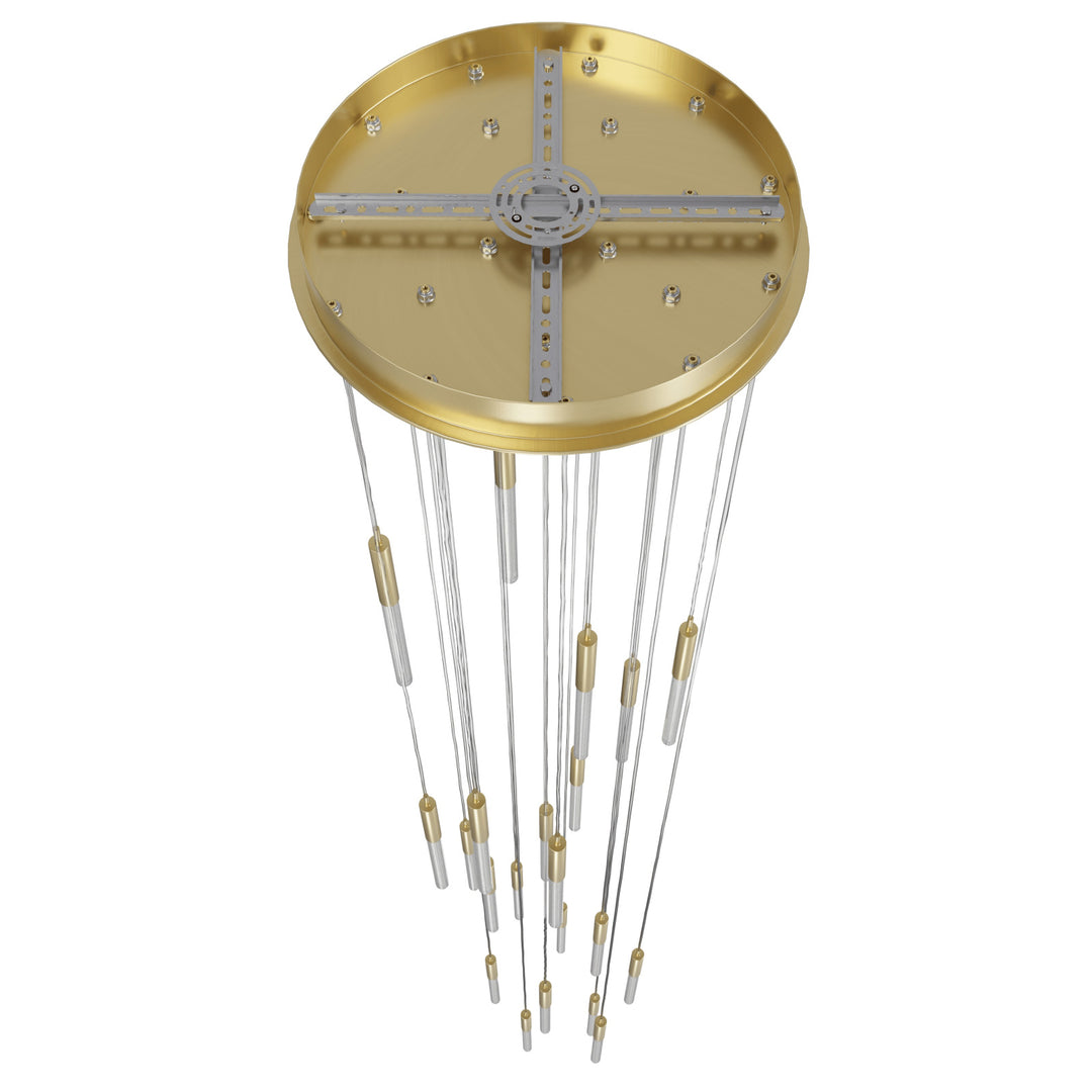 Main Street LED Chandelier by Avenue Lighting - view 3