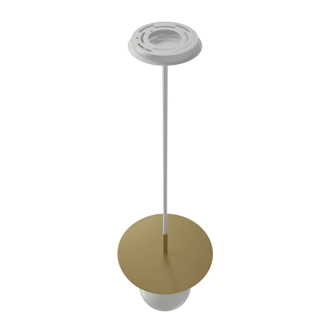 Newport White Marble Pendant by Avenue Lighting - view 3