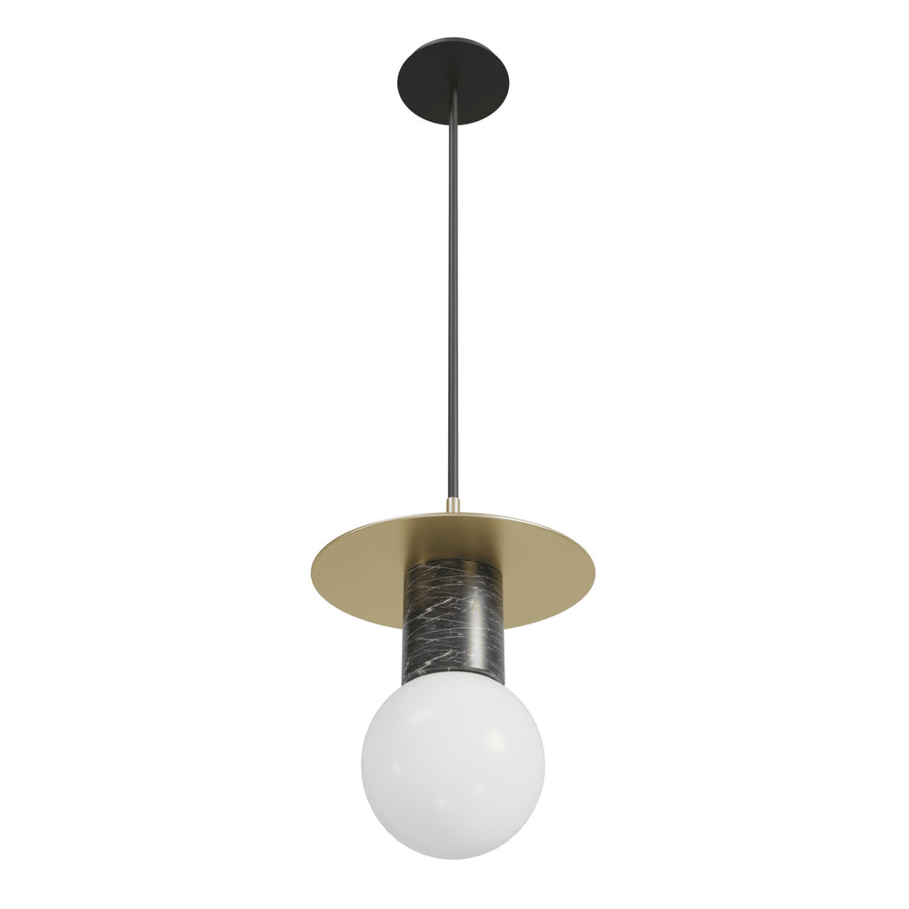 Newport Black Marble Pendant by Avenue Lighting - view 2