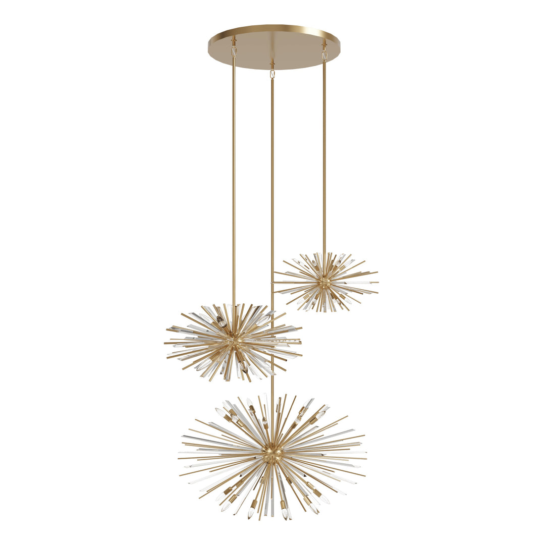 Palisades Ave. 3-Sputnik Pendants by Avenue Lighting