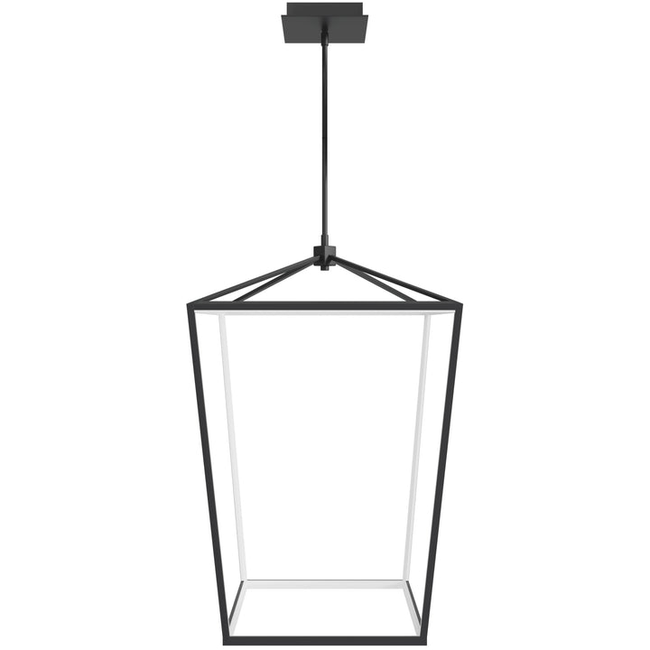 Park Ave. Carriage LED Pendant in Black by Avenue Lighting