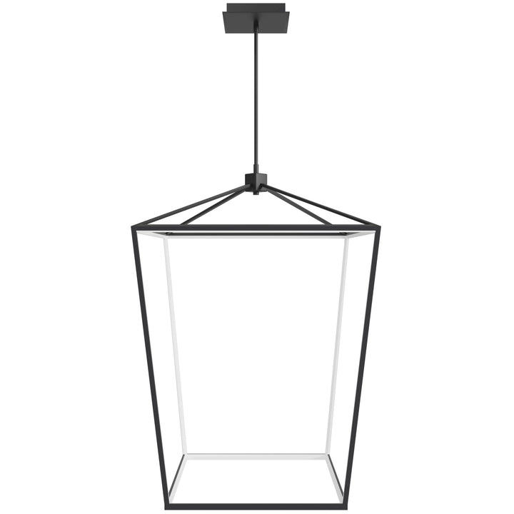 Park Ave. Carriage LED Pendant in Black by Avenue Lighting