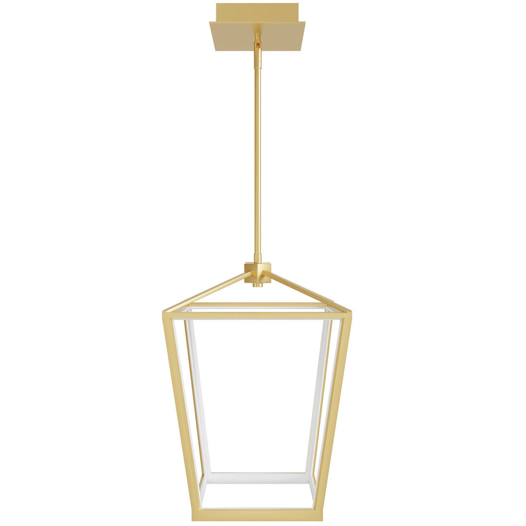 Park Ave. Carriage LED Pendant in Gold by Avenue Lighting