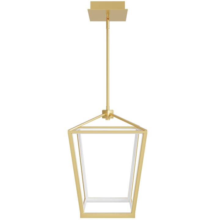 Park Ave. Carriage LED Pendant in Gold by Avenue Lighting