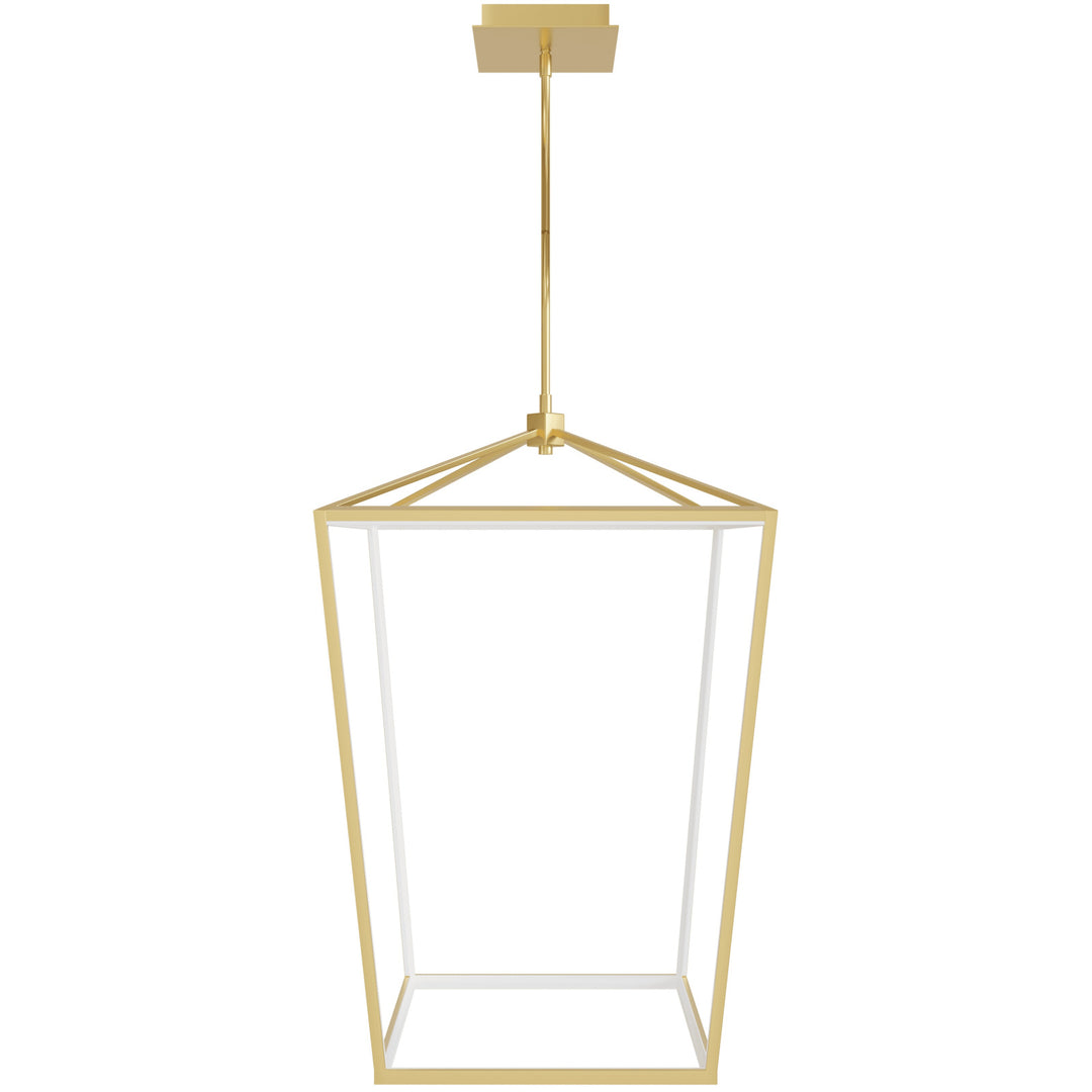 Park Ave. Carriage LED Pendant in Gold by Avenue Lighting