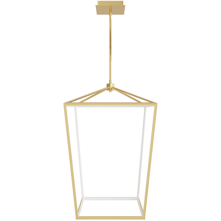 Park Ave. Carriage LED Pendant in Gold by Avenue Lighting