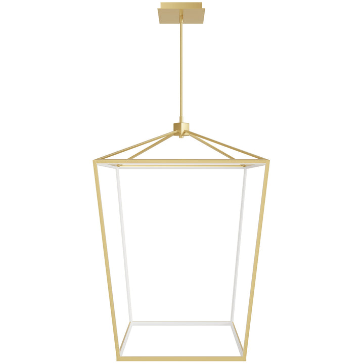 Park Ave. Carriage LED Pendant in Gold by Avenue Lighting