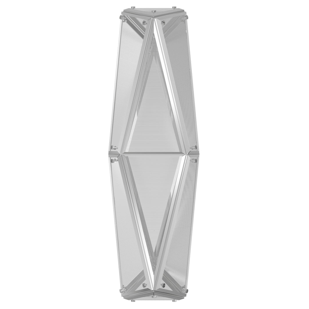 Seoul Geometric LED Wall Sconce, 7"W x 24"H, by Avenue Lighting