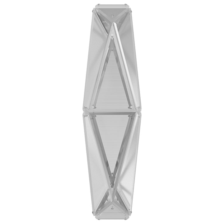 Seoul Geometric LED Wall Sconce, 7"W x 36"H, by Avenue Lighting