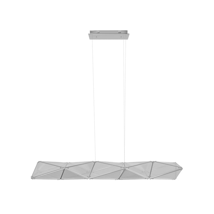 Seoul Geometric LED Pendant, 55"W, by Avenue Lighting