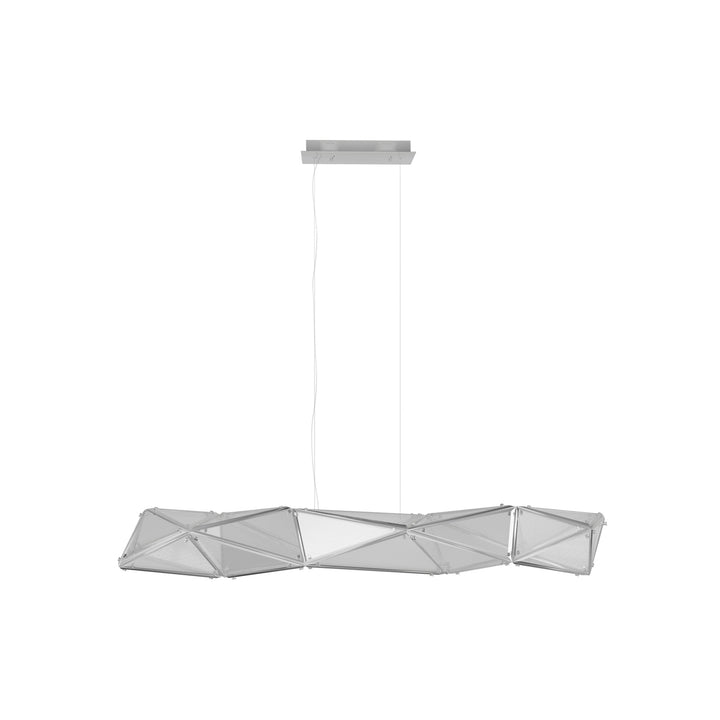 Seoul Geometric LED Pendant, 63"W, by Avenue Lighting