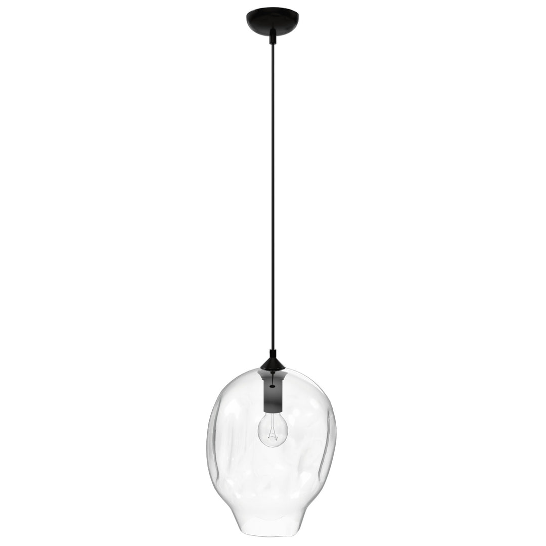 Sonoma Globe Pendant in Dark Bronze/Clear Glass by Avenue Lighting