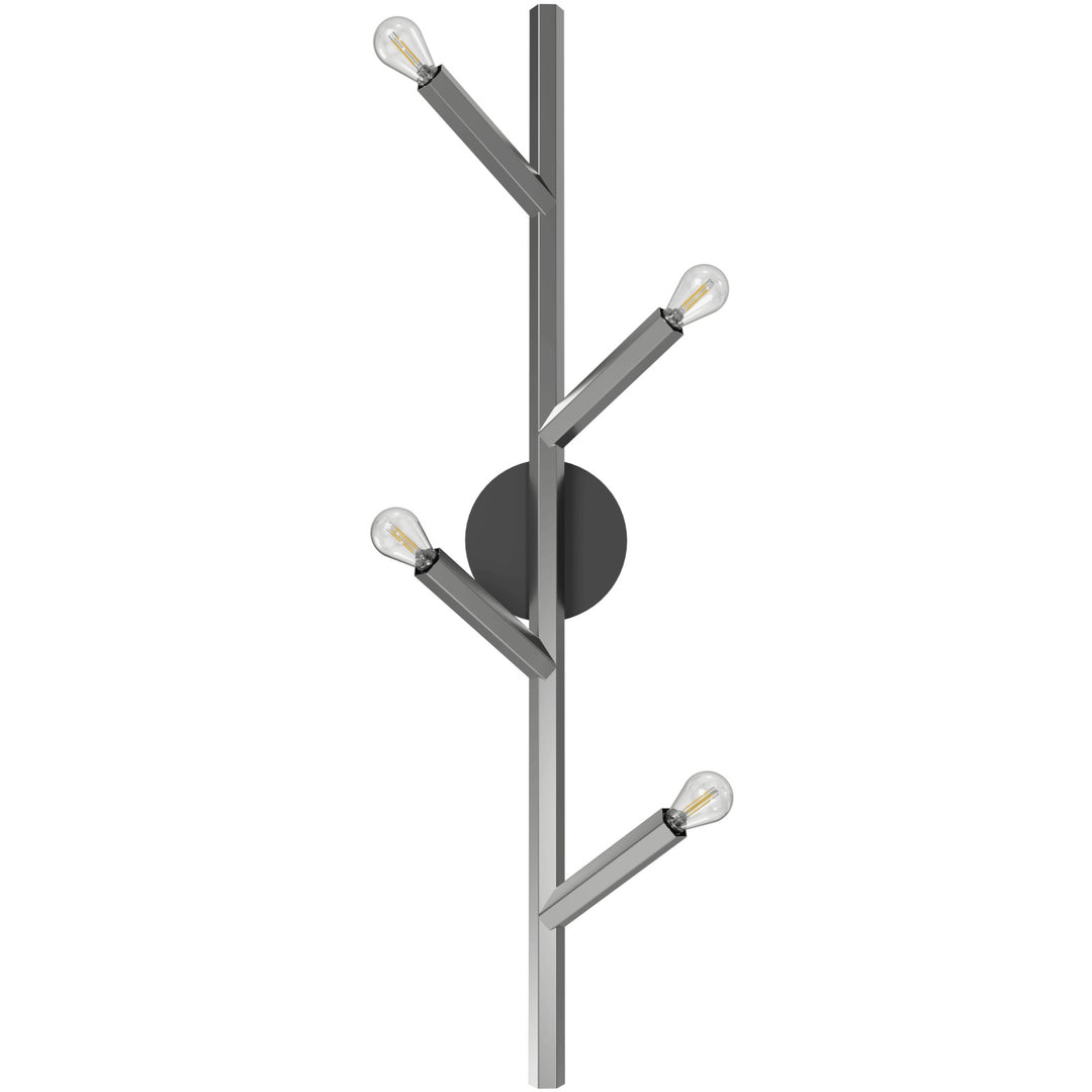 The Oaks Branch Wall Sconce in Polished Nickel by Avenue Lighting