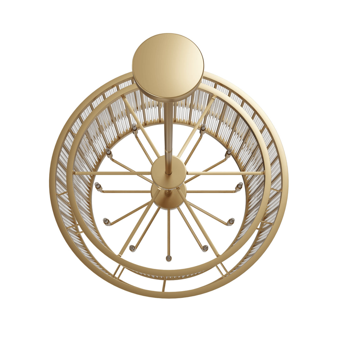 Waldorf Round Chandelier by Avenue Lighting - view 3