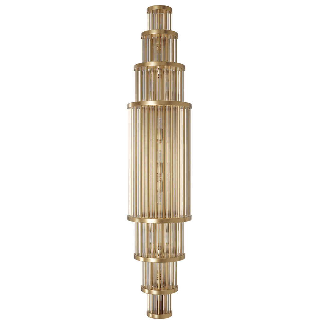 Waldorf Wall Sconce in Aged Brass by Avenue Lighting