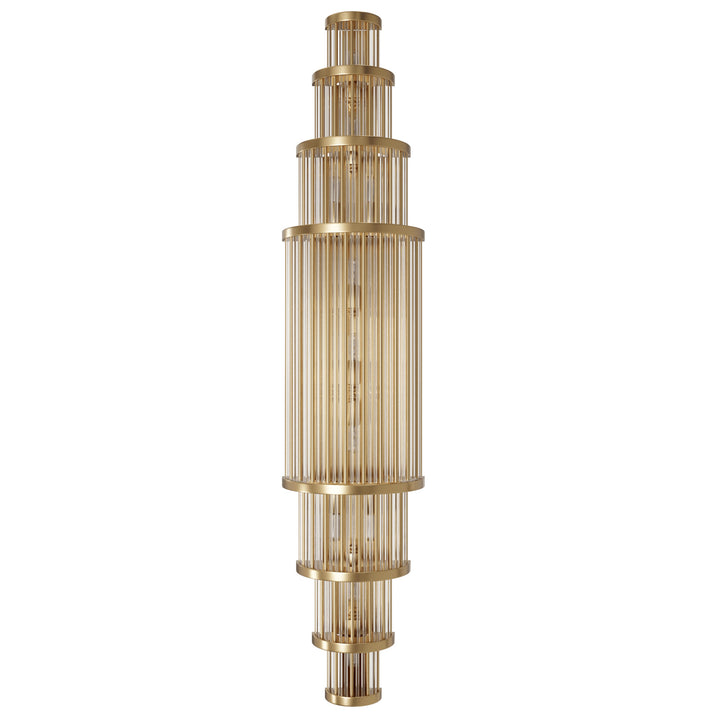 Waldorf Wall Sconce in Aged Brass by Avenue Lighting