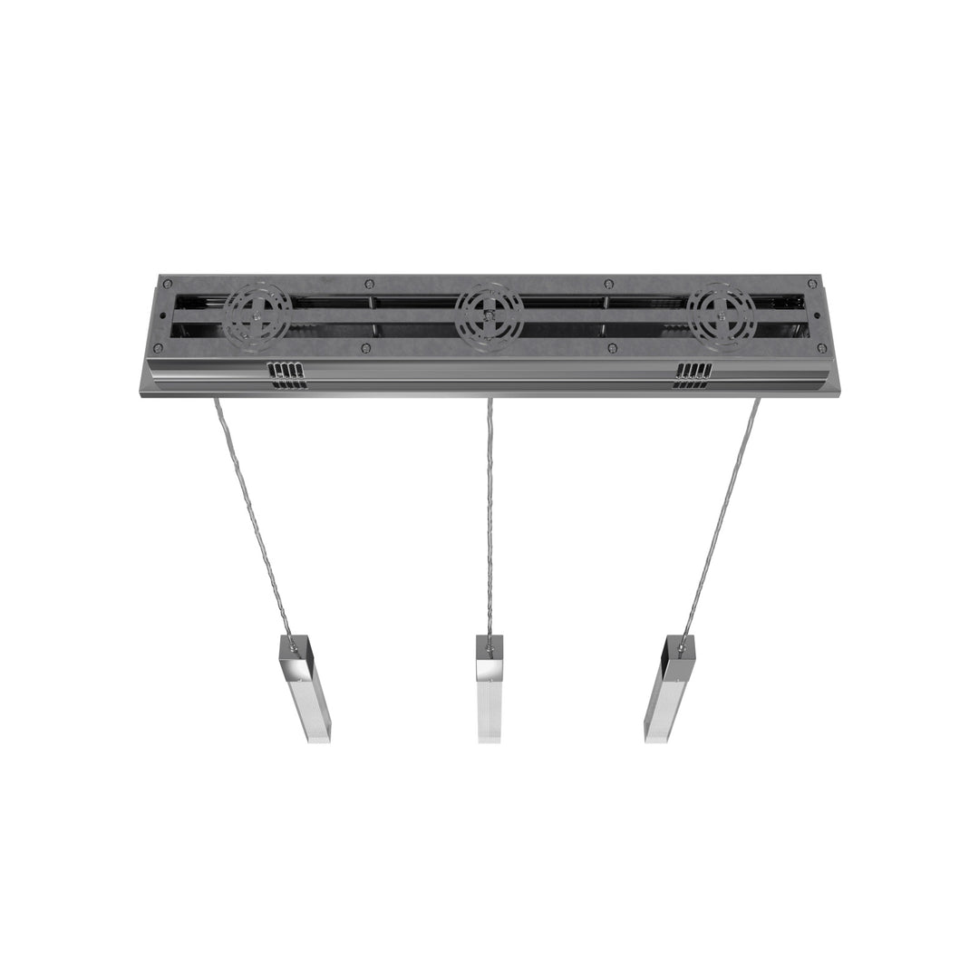The Original Glacier Linear LED Chandelier by Avenue Lighting - view 23