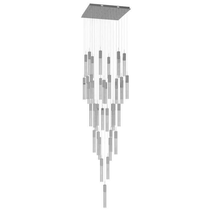 The Original Glacier Sputnik Chandelier in Polished Chrome/Snow by Avenue Lighting