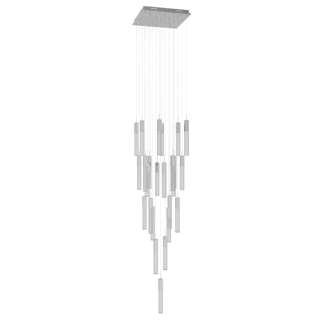 The Original Glacier Sputnik Chandelier in Polished Chrome/Snow Acrylic by Avenue Lighting