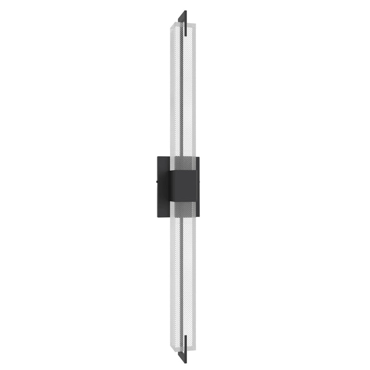 The Original Glacier LED Wall Sconce in Black/Snow by Avenue Lighting