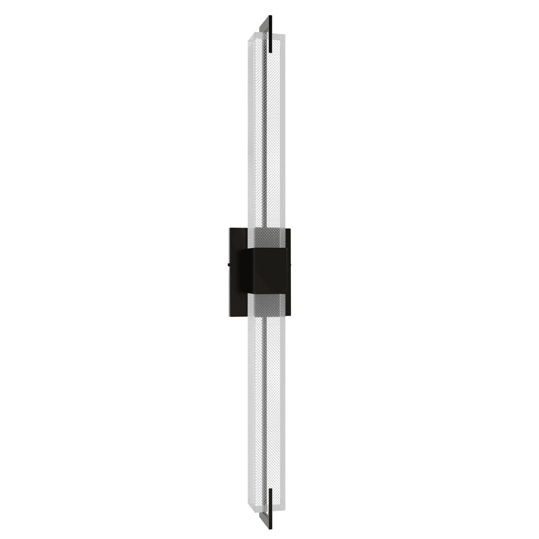 The Original Glacier LED Wall Sconce in Polished Nickel/Bubbled by Avenue Lighting