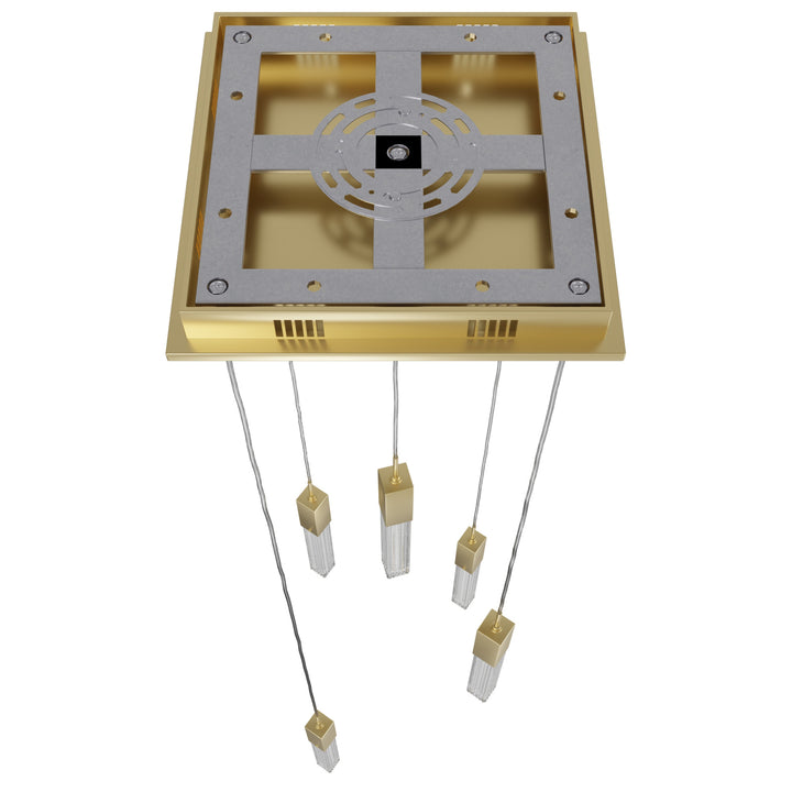 Boa LED Chandelier by Avenue Lighting - view 3