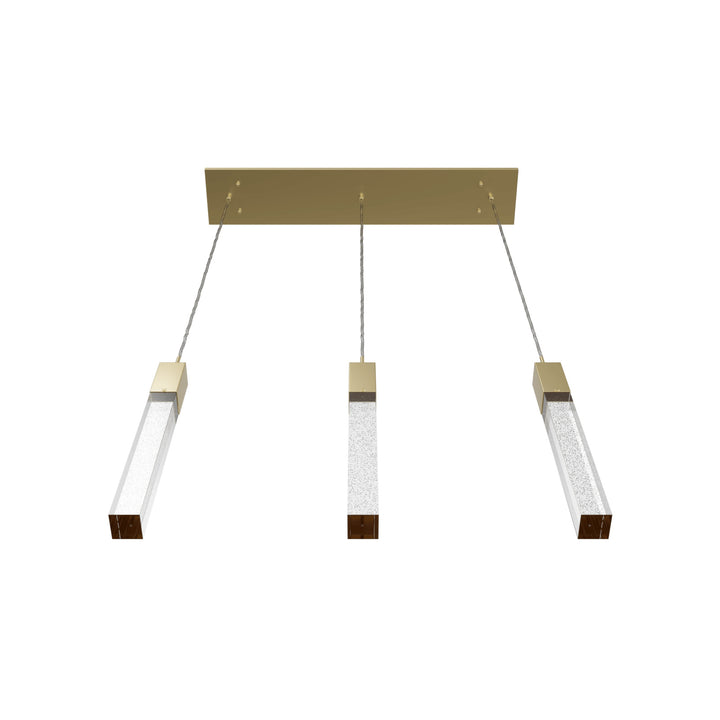 The Original Glacier Linear LED Chandelier by Avenue Lighting - view 2