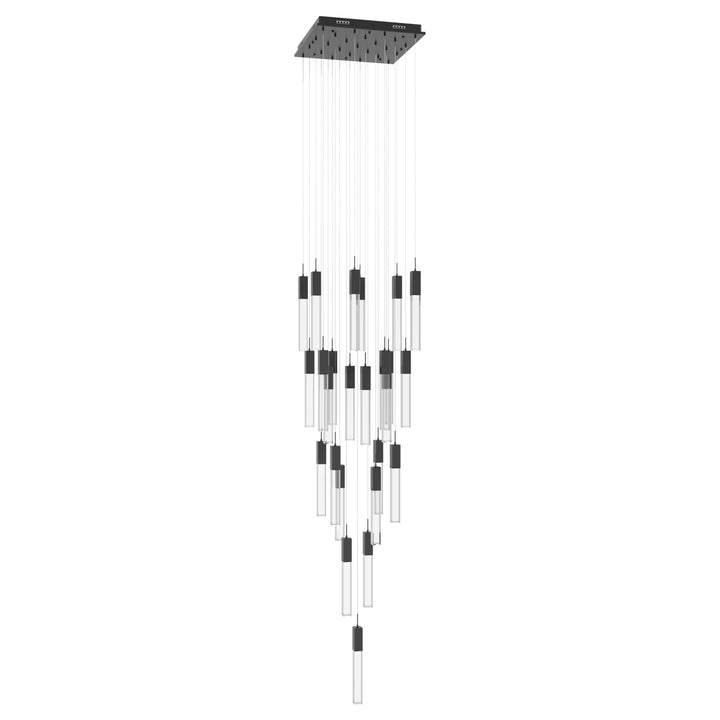 The Original Glacier Sputnik Chandelier in Dark Bronze/Clear Crystals by Avenue Lighting