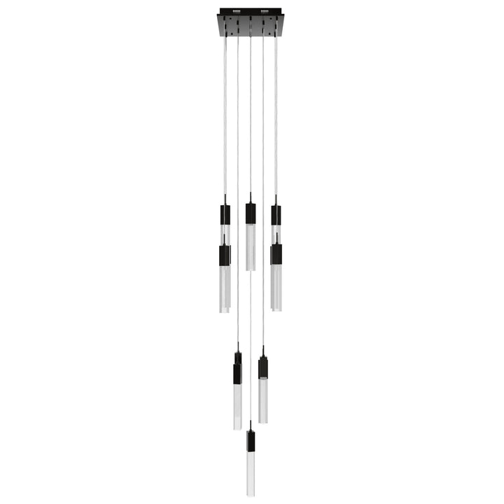 The Original Glacier Sputnik Chandelier in Dark Bronze/Snow Acrylic by Avenue Lighting