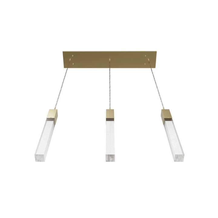The Original Glacier Linear LED Chandelier by Avenue Lighting - view 5