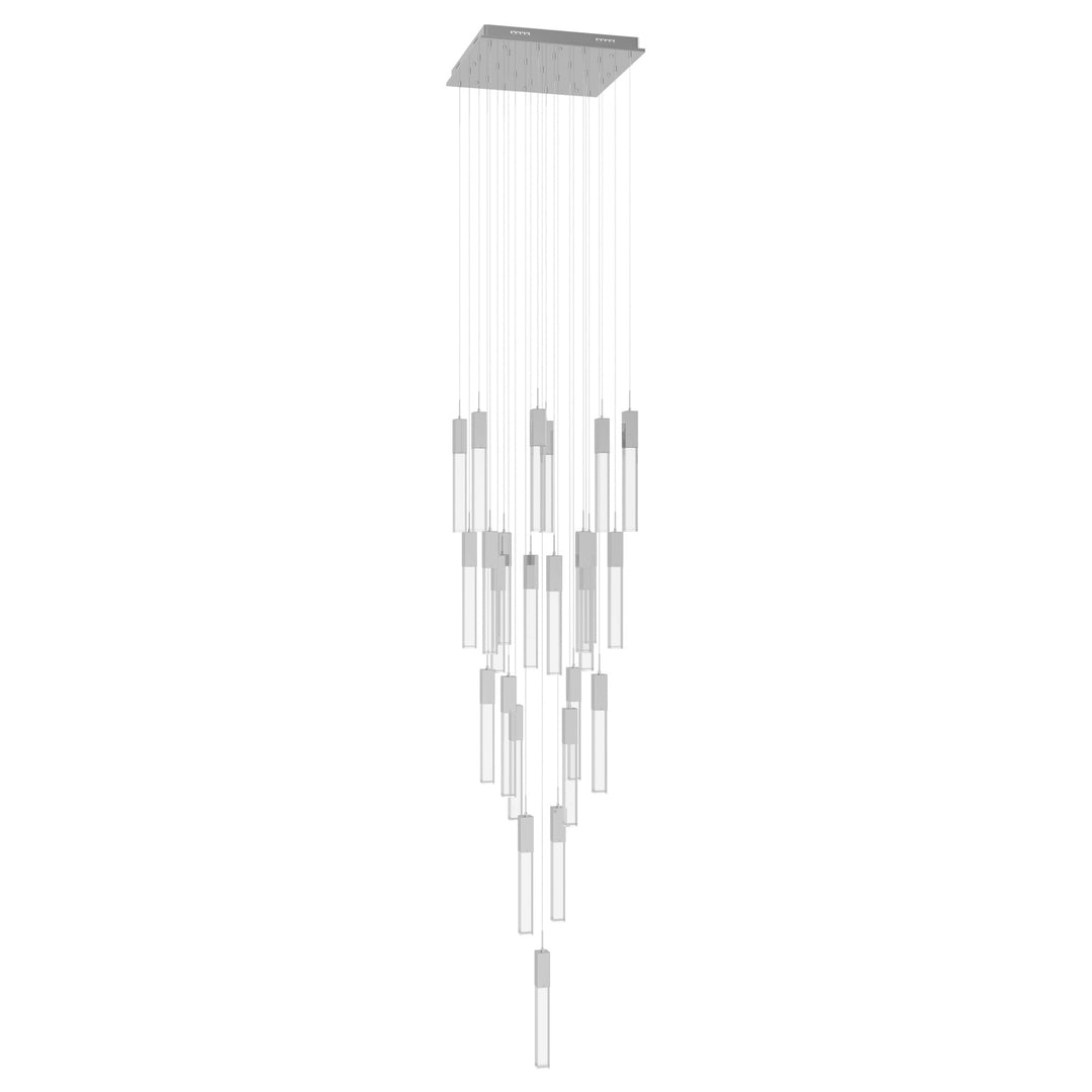 The Original Glacier Sputnik Chandelier in Polished Chrome/Clear Crystals by Avenue Lighting