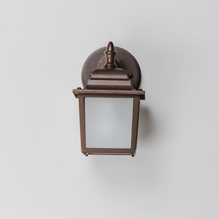 Builder Cast LED 1-Light Outdoor Wall Mount Empire Bronze alternate view