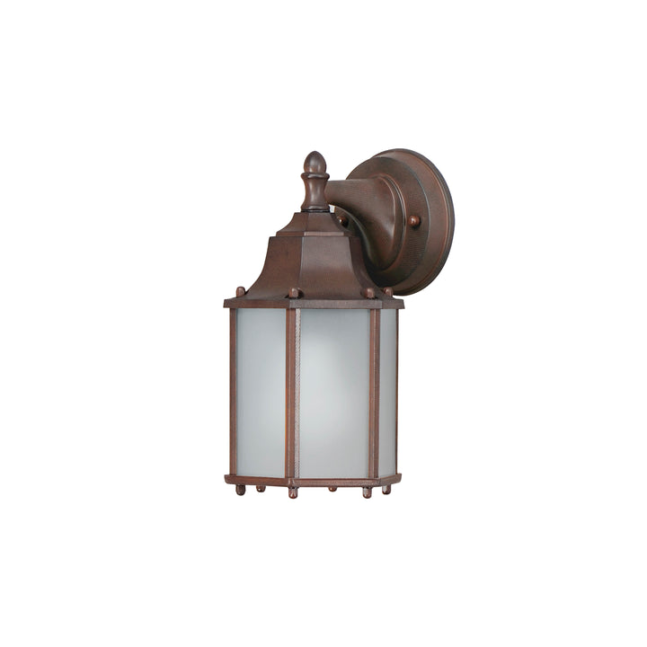 Builder Cast LED 1-Light Outdoor Wall Mount Empire Bronze