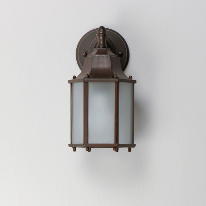 Builder Cast LED 1-Light Outdoor Wall Mount Empire Bronze alternate view