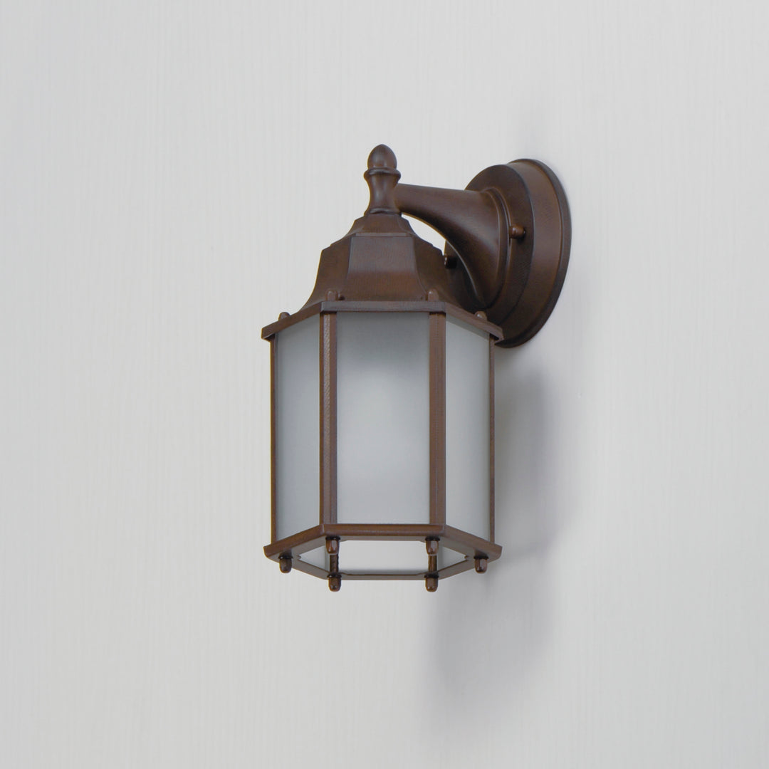 Builder Cast LED 1-Light Outdoor Wall Mount Empire Bronze alternate view