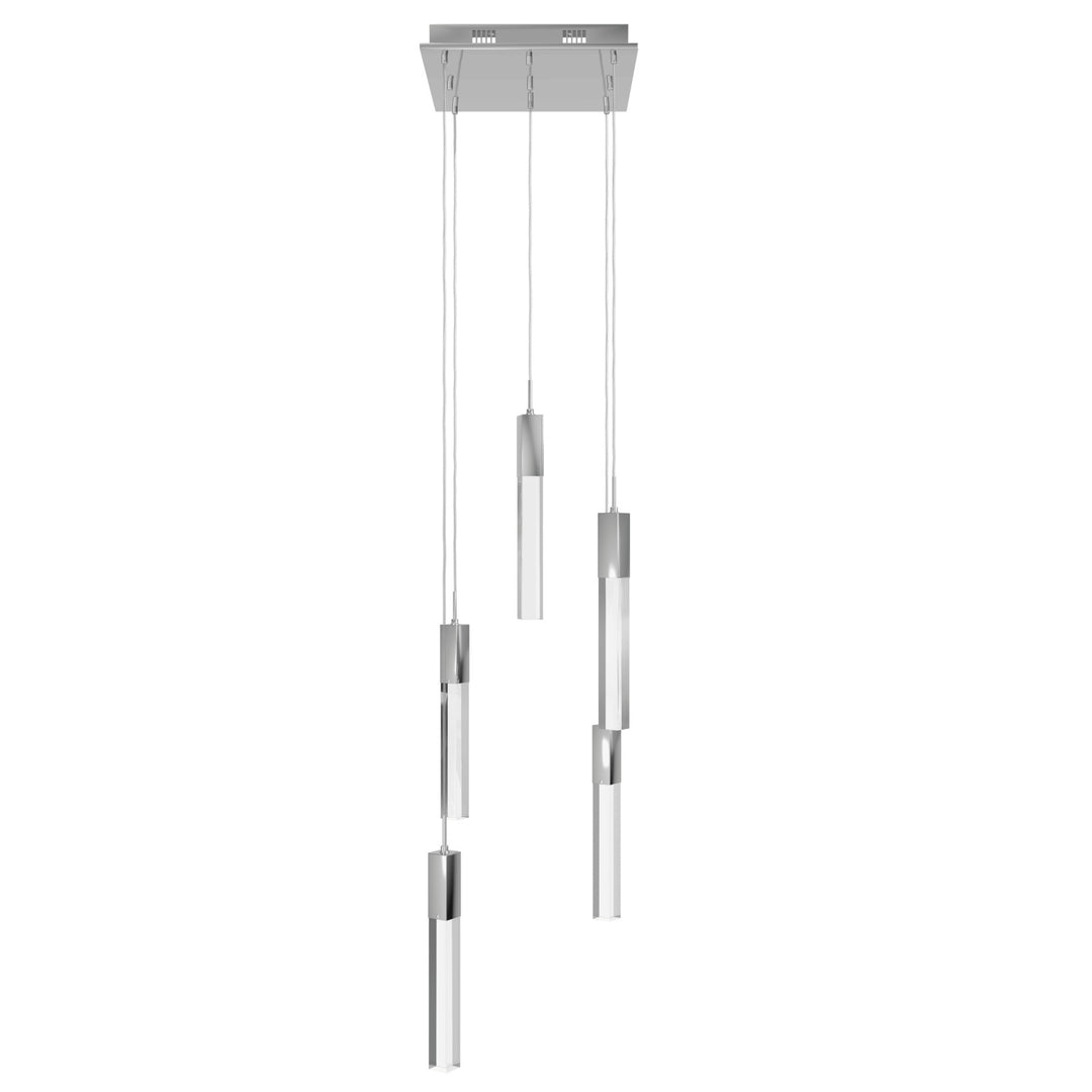 The Original Glacier LED Chandelier in Polished Chrome/Clear by Avenue Lighting