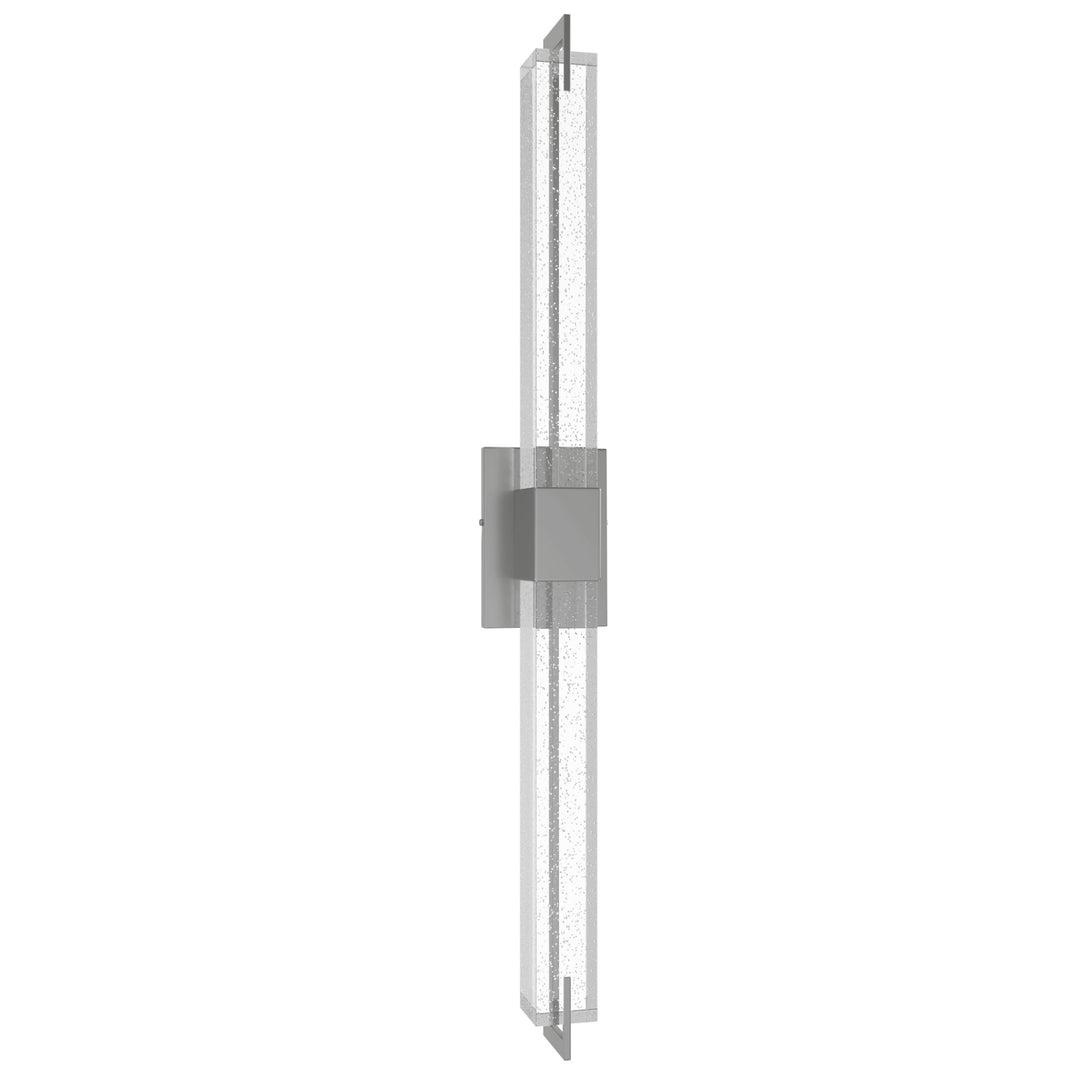 The Original Glacier LED Wall Sconce in Polished Nickel/Bubbled by Avenue Lighting