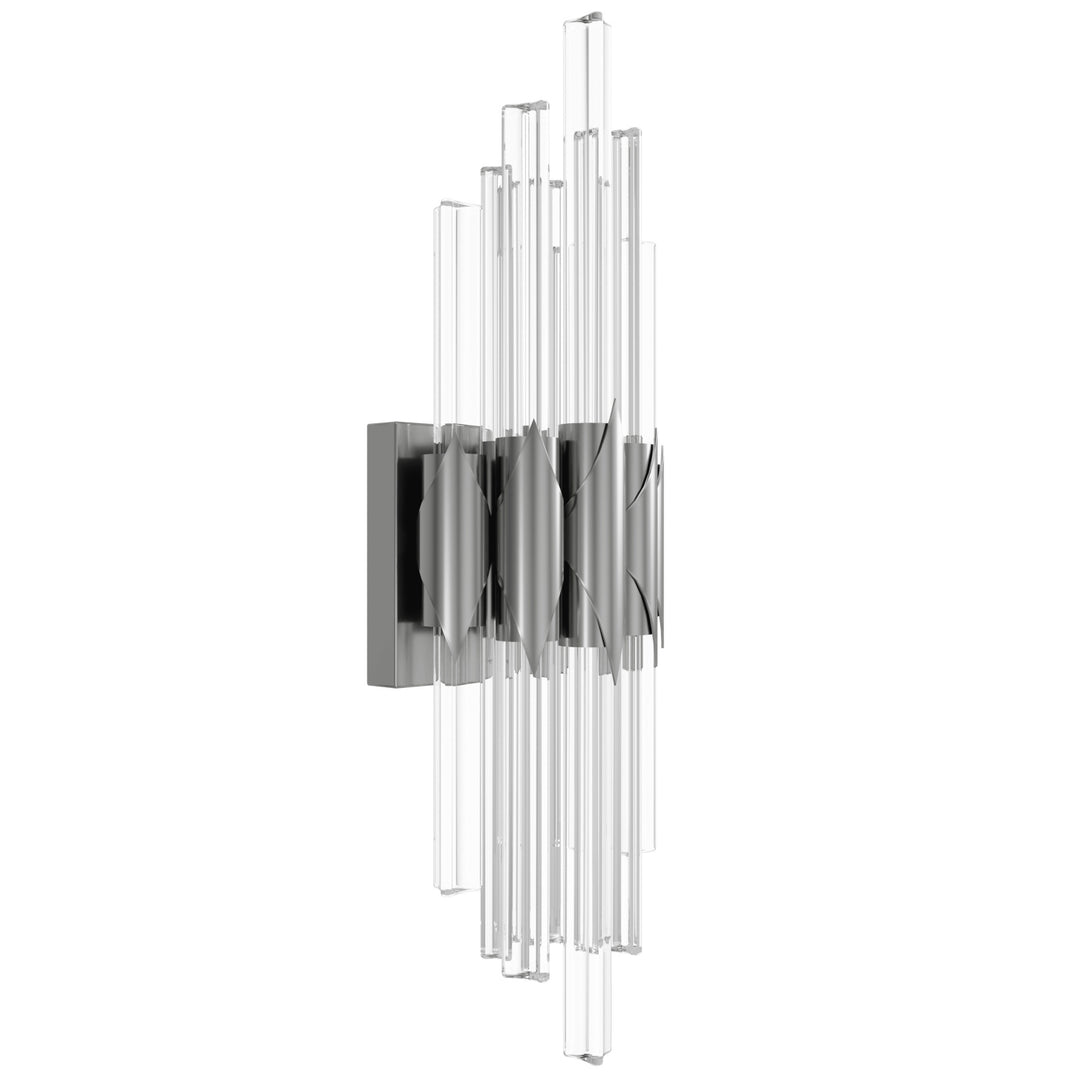 The Original Glacier Clear Crystal Rods LED Wall Sconce by Avenue Lighting - view 3