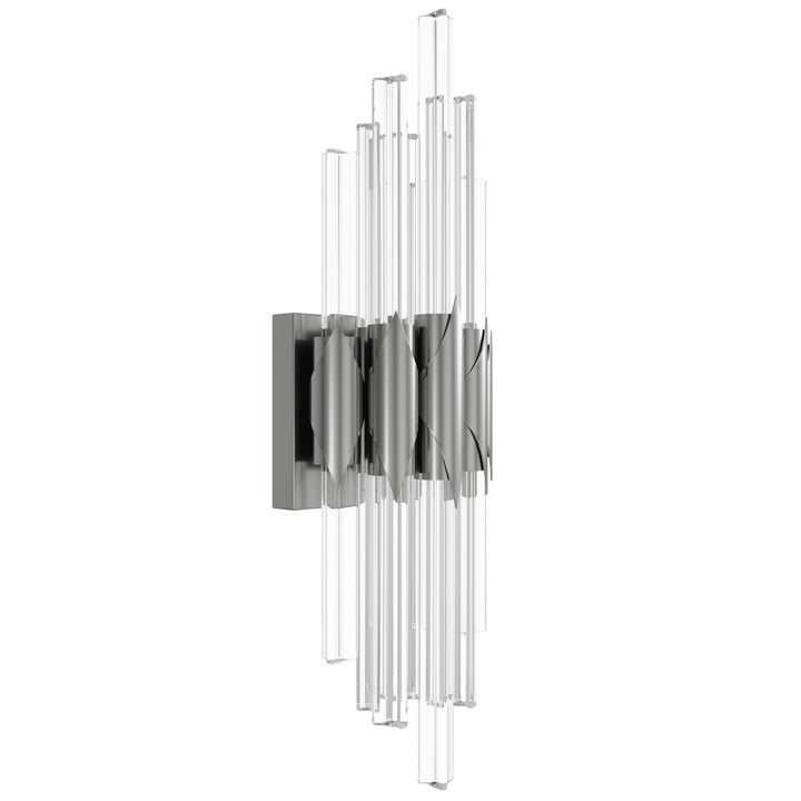 The Original Glacier Clear Crystal Rods LED Wall Sconce by Avenue Lighting - view 3