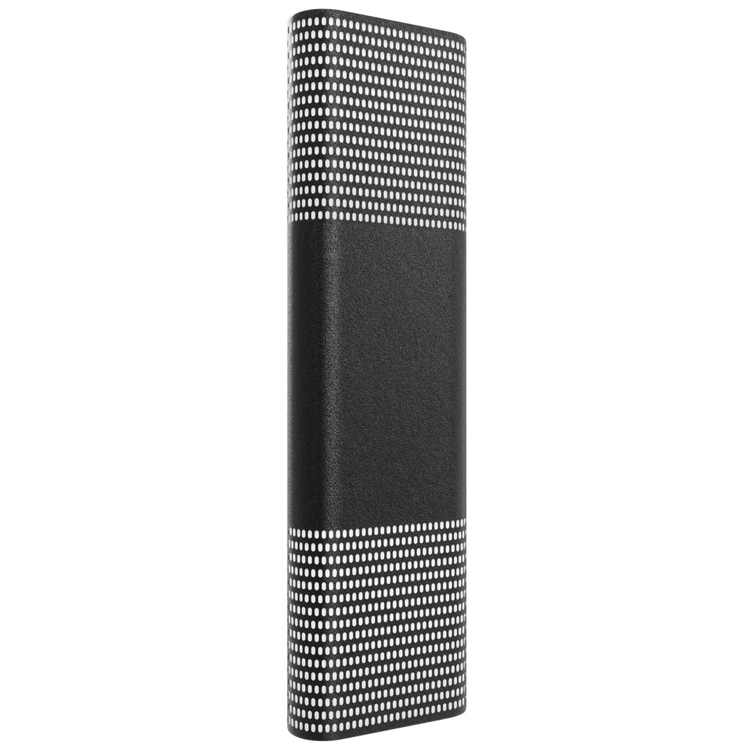 Avenue Outdoor LED Wall Sconce in Perforated Black Frame by Avenue Lighting