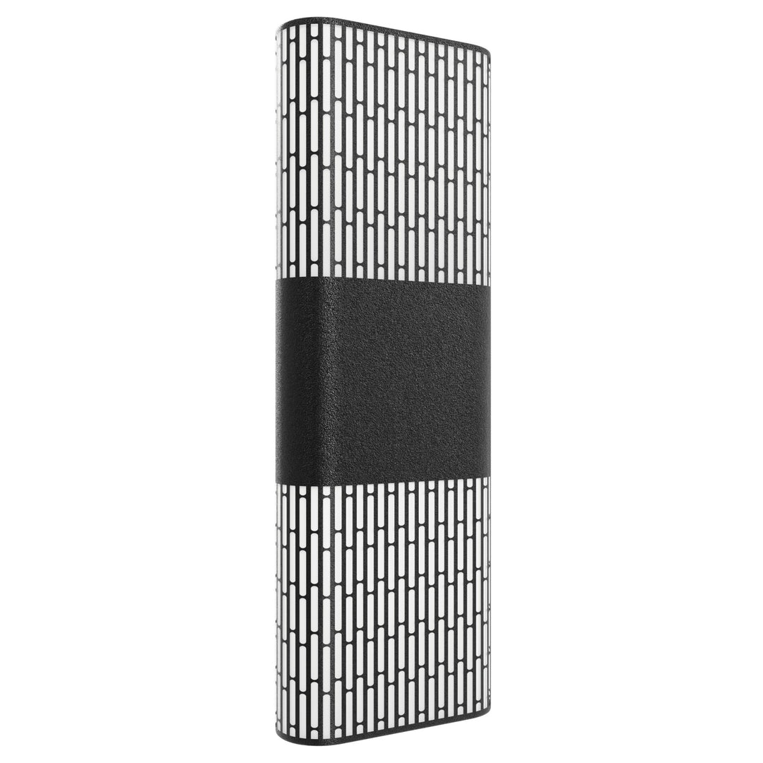 Avenue Outdoor LED Wall Sconce in Lattice Black Frame by Avenue Lighting