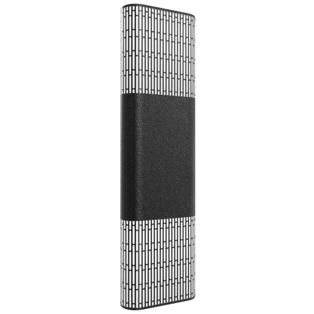 Avenue Outdoor LED Wall Sconce in Lattice Black Frame by Avenue Lighting