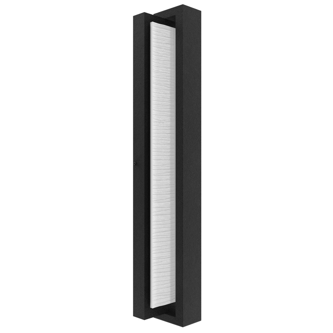 Avenue Outdoor White Textured Panel LED Wall Sconce by Avenue Lighting - view 3