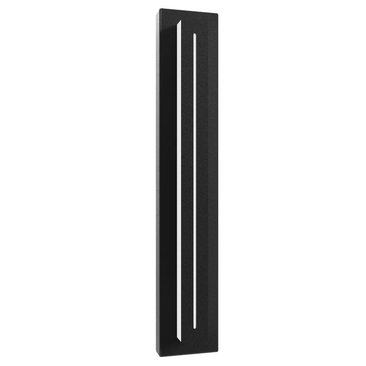 Avenue Outdoor Raised Panel LED Wall Sconce in Black by Avenue Lighting